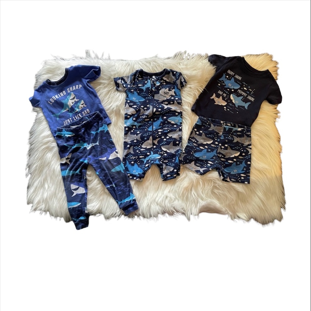 The Children’s Place Shark Baby Boy Pajamas (B7)